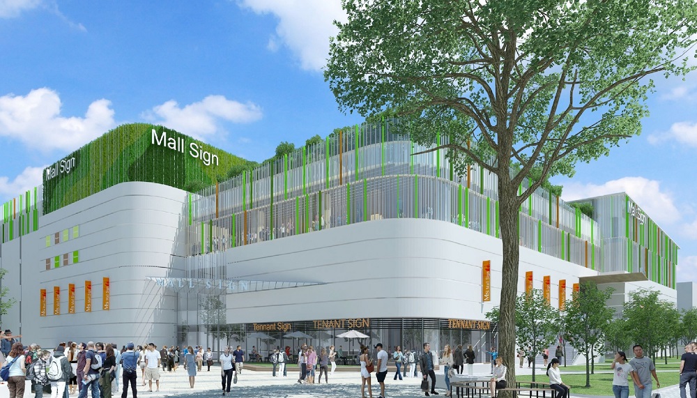 建物模擬圖-三井不動產提供